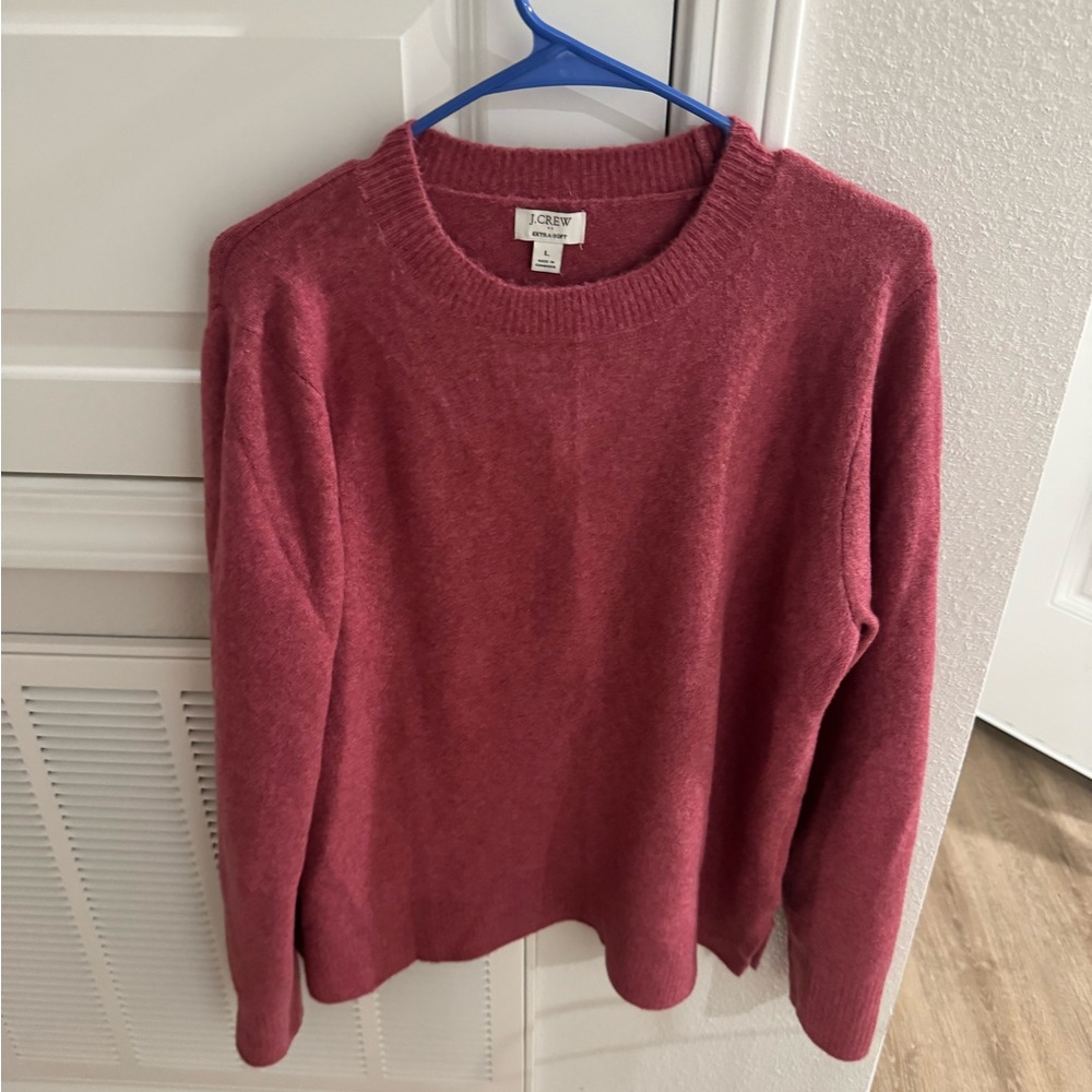 J. Crew Crew Neck Sweater Soft Knit